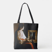 Tote Bag Maria Repenting, La Tour (Dos)