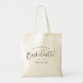 Tote Bag Mariage de calligraphie du dossard du parti Bachel (Devant)
