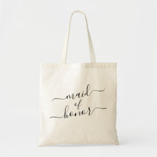 Tote Bag Mariage de calligraphie moderne et élégant