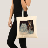 Tote Bag Mariage de chat, Mariage, Mariée, Mariée, Louis Wa (Devant (produit))