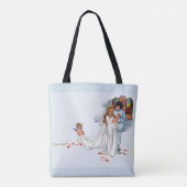 Tote Bag mariage de conte de fées (Dos)
