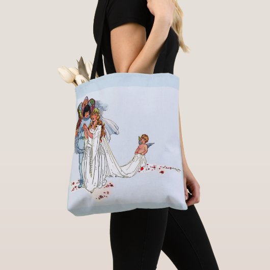 Tote Bag mariage de conte de fées (De près)