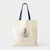 Tote Bag Mariage de corail d'algues sous-marines (Devant)