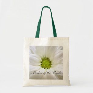 Tote Bag mariage de fleur marguerite blanche