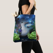Tote Bag Mariage de galaxie spatiale (De près)