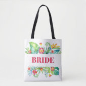 Tote Bag Mariage de Mariage Tropical Beach Destination (Devant)