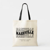 Tote Bag Mariage de Nashville (Dos)