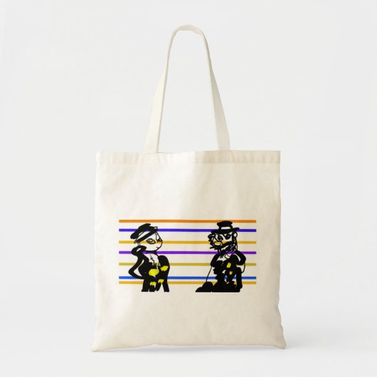 Tote Bag Mariage de pirates (Devant)