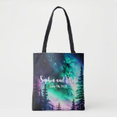 Tote Bag Mariage des feux célestes du Nord (Devant)