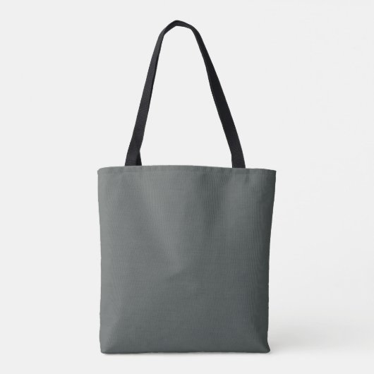 Tote Bag Mariage d'hiver Grey-Green Snowberry+Eucalyptus (Dos)