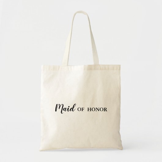 Tote Bag Mariage d'honneur Personnalisé (Devant)