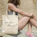 Tote Bag Mariage minimaliste de typographie noir blanc<br><div class="desc">Si vous avez besoin d'une personnalisation supplémentaire,  n'hésitez pas à m'envoyer un message sur yellowfebstudio@gmail.com .</div>