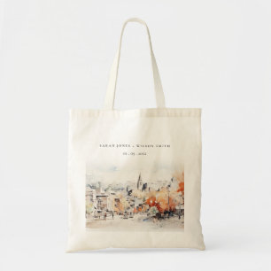 Tote Bag Mariage Paysager Élégant à Greenville Caroline du 