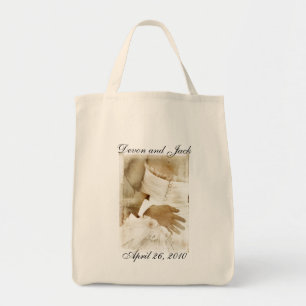 Tote Bag Mariage personnalisé/sac fourre-tout nuptiale