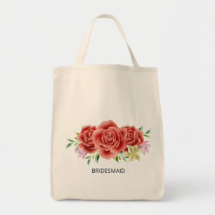 Tote Bag Mariage rose