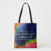 Tote Bag Mariage Sci-Fi Galactique (Devant)