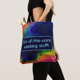 Tote Bag Mariage Sci-Fi Galactique