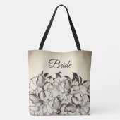 Tote Bag Mariage Vintage (Dos)