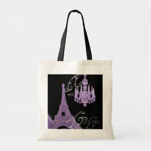 Tote Bag Mariage vintage Paris Tour Eiffel