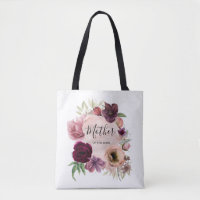 Mariage Vintage Rose Poussiéreux et Rouge Bourgogn