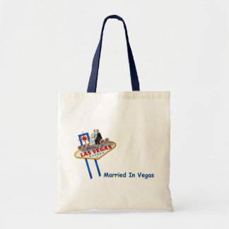 Tote Bag MARIÉ À Vegas B & G assis sur LV Sign Bag