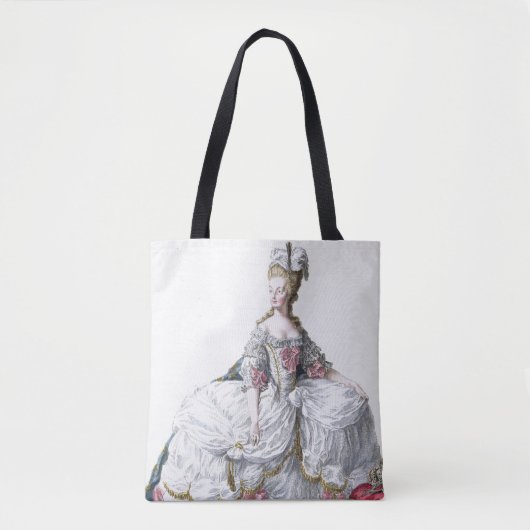 Tote Bag Marie Antoinette (1752-93) de 'DES Estam de (Devant)