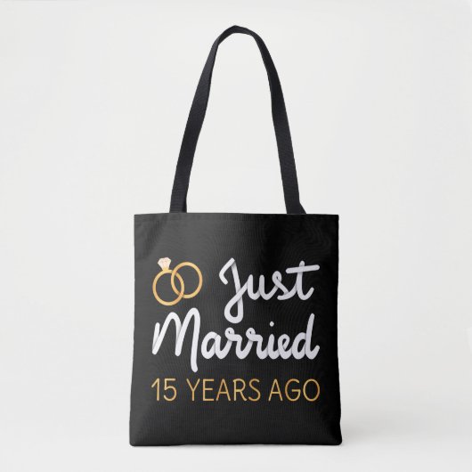 Tote Bag Marié Il Y A 15 Ans IV (Devant)