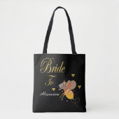 Tote Bag Mariée à être personnalisable (Devant)