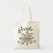 Tote Bag Mariée de fleurs (Devant)