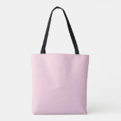 Tote Bag Mariée de mode rose mère de la mariée rose dos (Dos)