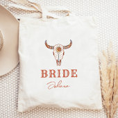 Tote Bag Mariée du dernier rodéo de cowgirl du désert