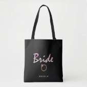 Tote Bag Mariée, Mariée de sac, perle (Devant)