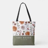 Tote Bag Mariée personnalisée Fourre-tout (Dos)