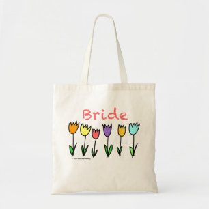 Tote Bag Mariée Tulip