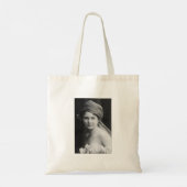 Tote Bag Mariée victorienne en noir et blanc (Dos)