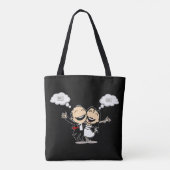 Tote Bag Mariés à peine (Dos)