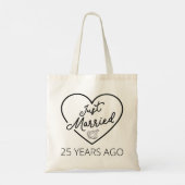 Tote Bag Mariés depuis 25 ans III (Dos)
