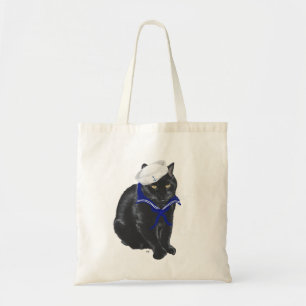 Tote Bag Marin de Chat Noir