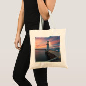 Tote Bag Marina des tombolas | de phare, Singapour (Devant (produit))