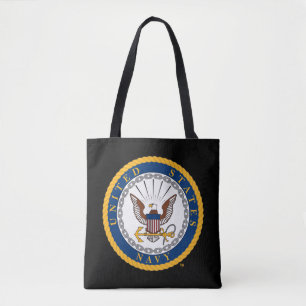Tote Bag Marine américaine   Emblème de la marine