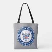 Tote Bag Marine américaine | Navy Alt Emblem (Dos)