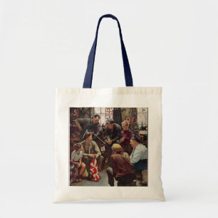 Tote Bag Marine de retours au pays