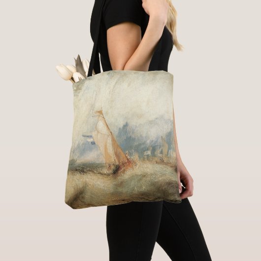Tote Bag Marine vintage Seascape par Joseph Turner (De près)