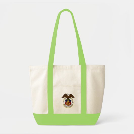 Tote Bag Marins de joint de marine marchande des Etats-Unis (Devant)