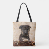 Tote Bag Marionnette allemande en panier (Dos)