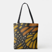 Tote Bag Mariposa Orange & Yellow Monarch Butterfly Wing (Dos)