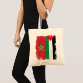 Tote Bag Maroc Palestine (Devant (produit))