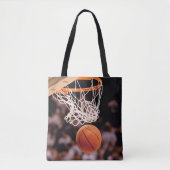 Tote Bag Marquage au basket-ball (Devant)