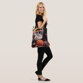 Tote Bag Marquage au basket-ball (Sur le modèle)