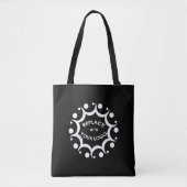 Tote Bag Marque avec votre logo ou votre graphique d'entrep (Devant)